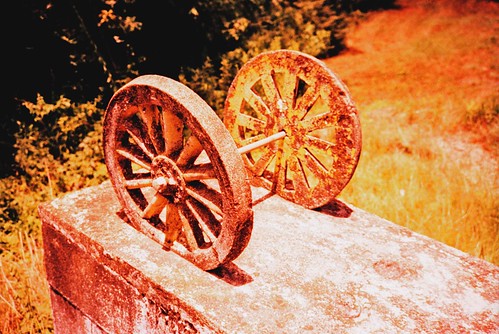 old sculpture abandoned film statue rural 35mm concrete store al xpro crossprocessed fuji decay crossprocess wheels alabama neglected cement rangefinder olympus velvia ghosttown fujifilm 100 xa abandonment compact deepsouth 100f e6toc41 smuteye smuteyegrocery smuteyestore anomyk