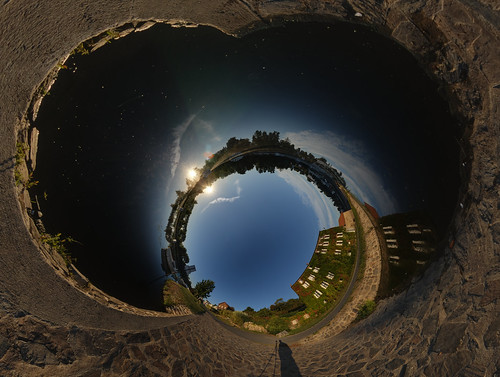 stereographic hugin enfuse