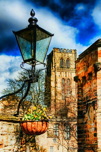 uk england lamp canon geotagged eos europe durham cathedral durhamcity hdr highdynamicrange lightshade countydurham 2011 tonemapped tonemapping hdrphotography 450d canoneos450d hdrphotographer stephencandler stephencandlerphotography spcandlerzenfoliocom