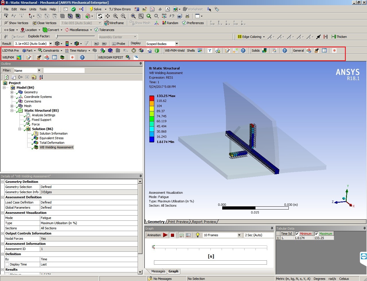 Working with Cadfem FKM inside ANSYS v18 for ANSYS 17.2-18.1 full license