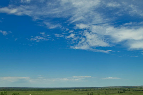 summer sky landscape wildlife maxwell prairie refuge