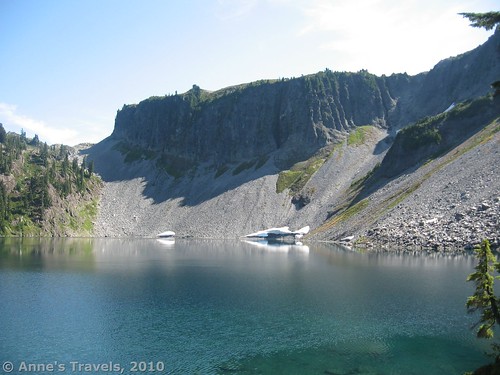 One of the Chain Lakes in the Mt. Baker Wilderness of Washington