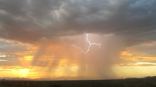 sunset arizona sky storm nature beautiful beauty rain weather clouds monsoon lightning