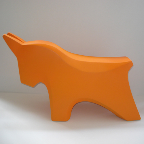 Bull stool [orange]