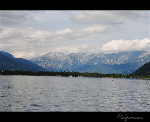 mountain lake landscape austria see am nikon august zellamsee osterreich zell 2010 hohe tauern d3000 salzgamerkut