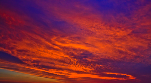 blue red sky abstract yellow clouds sunrise alabama orangebeach perdidobay paintingwithlightandshadows 091710
