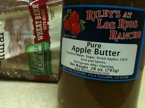 Loving this Apple Butter from Los Rios in Oak Glen CA - Happy Apple Month!