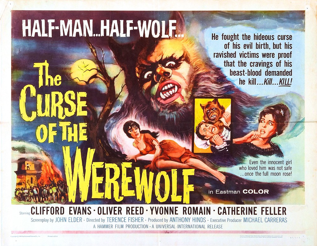 Curse of the Werewolf poster