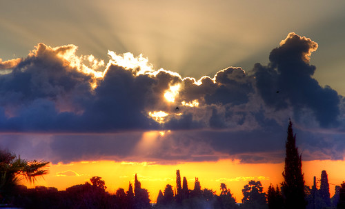france clouds sunrise paca hdr provencealpescotesdazur