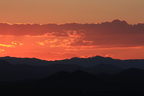 county new las sunset sky sun mountains clouds mexico ana desert cruces dona
