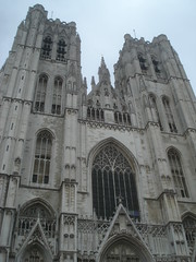 St. Michael and St. Gudula Cathedral/ Cathédrale Saints-Michel et Gudule/ Sint-Michiels en Sint-Goedelekathedraal in Brussels