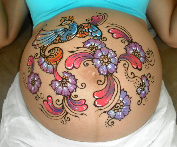 belly paint - a gallery on Flickr