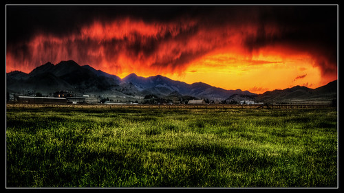 sunset montana photoshopped helena fcb 3xptonemappedhdr