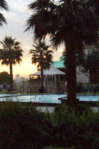 africa sunset fountain pool hotel palm ethiopia sheraton addisababa addisabeba ኢትዮጵያ ኣዲስኣበባ