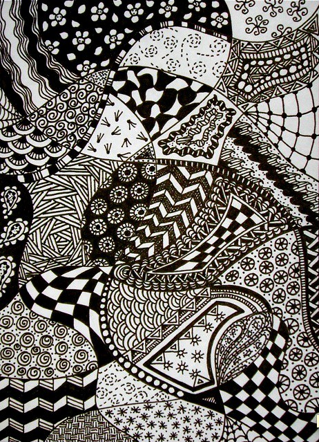 Zentangle Doodle | Flickr - Photo Sharing!