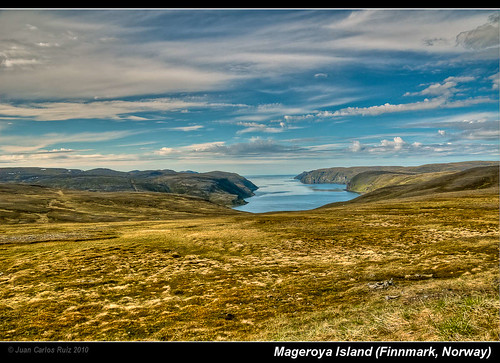 sea sky norway clouds landscape island mar norge cabo north nubes cape noruega fjord hdr norte oceano fiordo artico finnmark nordkapp mageroya