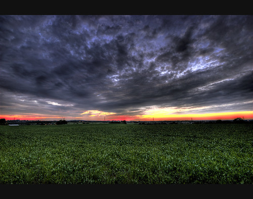 uk sunset summer england field grass june night clouds countryside day dusk farmland staffordshire hdr 2010 lichfield sigma1020mm photomatix nikond80 lichfielddistrict june2010 summer2010 darnfordlane