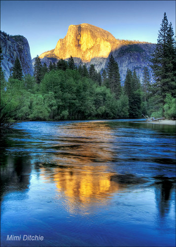sunset reflection yosemite halfdome getty yosemitenationalpark hdr gettyimages mercedriver 3xp photomatix theunforgettablepictures coth5 mimiditchie