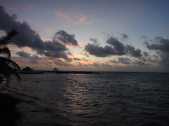 Dawn in Ambergris Caye, Belize