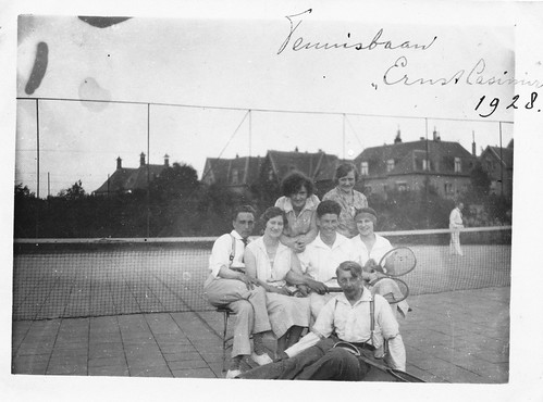 Ernst Casimir tennisbaan 29-6-28