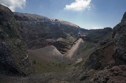 landscape paisaje vesubio volcán