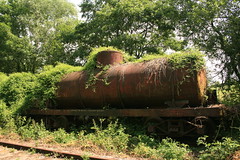 Stillgelegte Bahnstrecke bei Hombourg