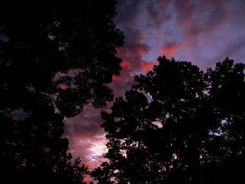 morning blue red clouds sunrise connecticut newengland ct
