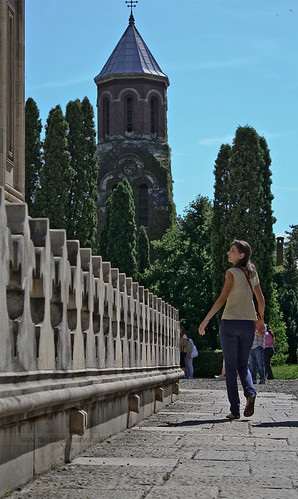 church girl architecture landscape watch romania biserica exhale manastire manastireacurteadearges curteadeargesarges