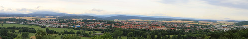 city panorama germany bayern deutschland bavaria d stadt wanderung unterfranken kurstadt kreisstadt badneustadt rhöngrabfeld 1772010