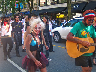 Vancouver Zombiewalk | Robson Street