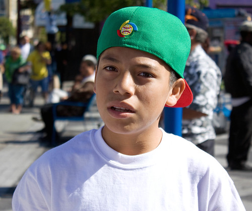 Cute boy in Mission District, San Francisco