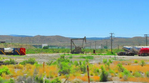 colorado barren oilfield pumpingjack rangely ceot2010