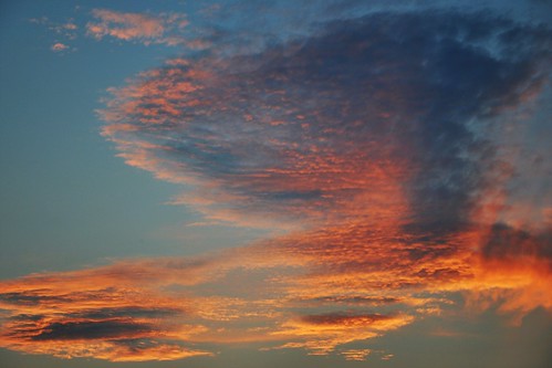 blue sunset red sky orange cloud sun color colour colors set night clouds colorful colours cloudy colourful pwgen