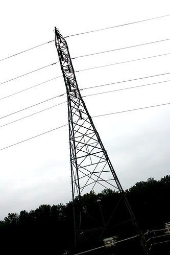 tower lines landscape power