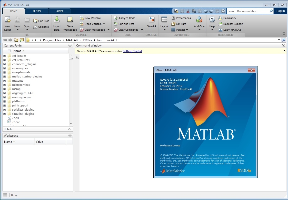 Mathworks Matlab R2017a Build 9.2.0.538062 x64 full