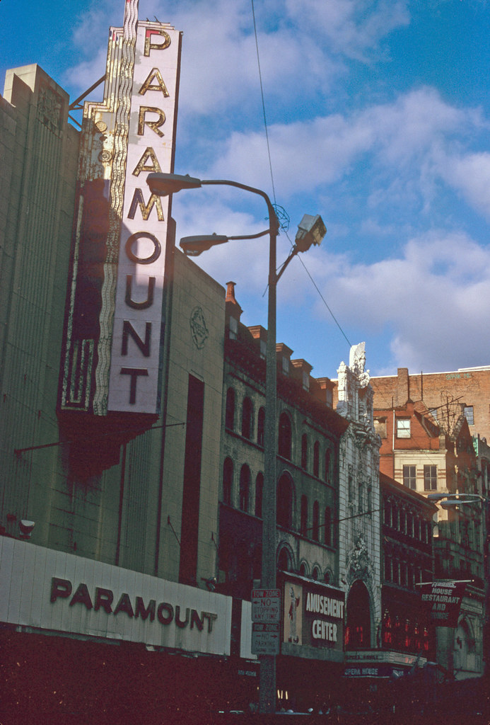Paramount Theatre Boston 1984