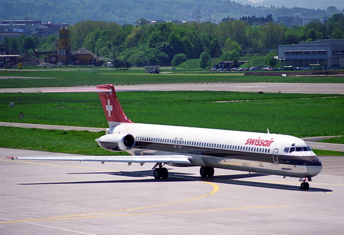 Swissair MD-81; HB-IUH@ZRH;06.05.1995