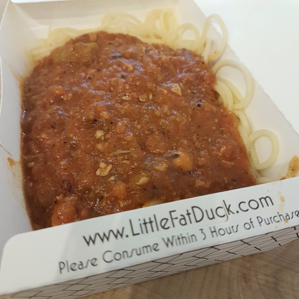 意大利茄汁肉酱面 Spaghetti Bolognaise (upsize+$3) $9 @ 小肥鸭 Little Fat Duck Damen USJ 1