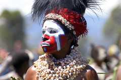 Ius Meri Woman at the Mount Hagen Festival - Papua New Guinea