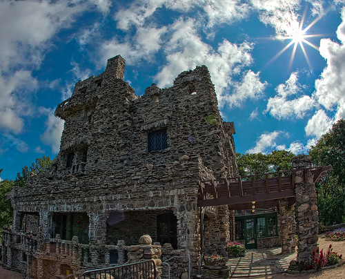 park sky sun castle clouds star unitedstates state connecticut ct east fisheye flare actor hdr connecticutriver gillette haddam williamgillette canon5dmarkii