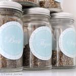 Herb Jar labels