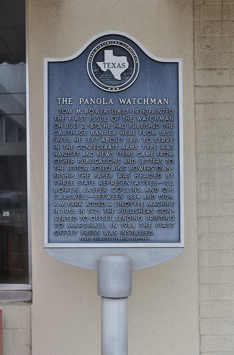texas marker historical carthage panolacounty panolawatchman ©2010stevenmwagner