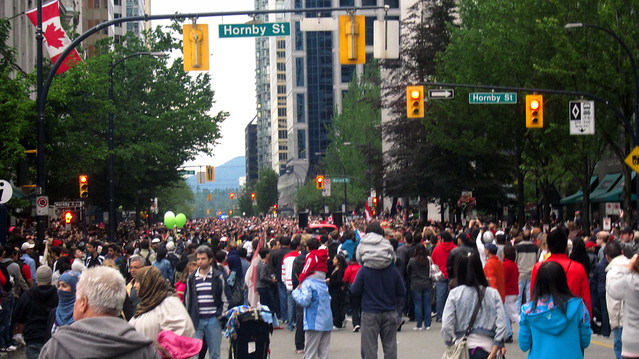 West Georgia Street | Canada Day 2010