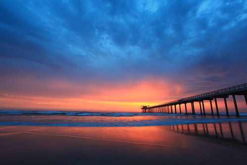 sunset sky beach sandiego lajolla