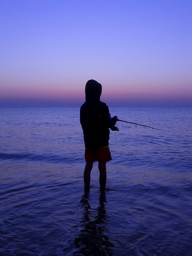 sunrise twilight fishing fisherman mare sardinia alba castiadas