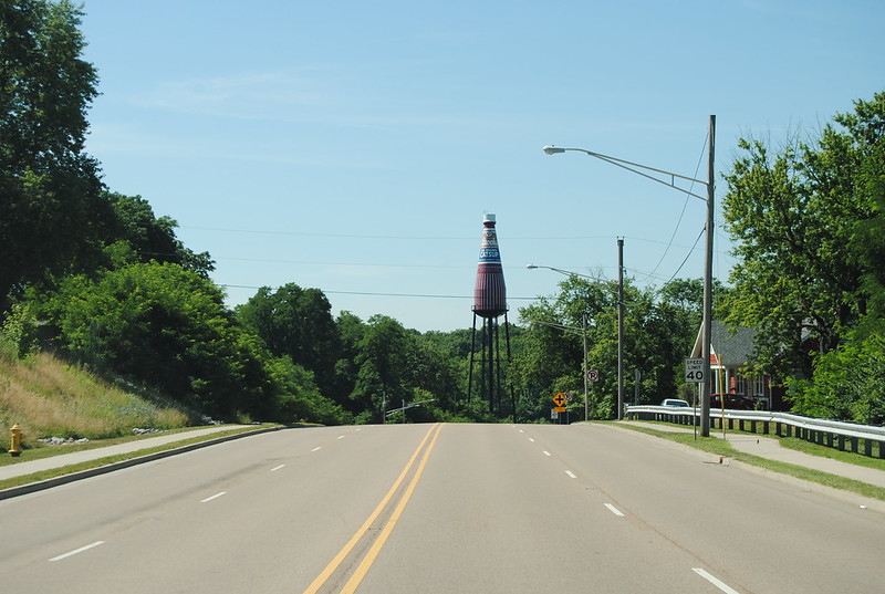 World's Largest Catsup Bottle, Collinsville, IL