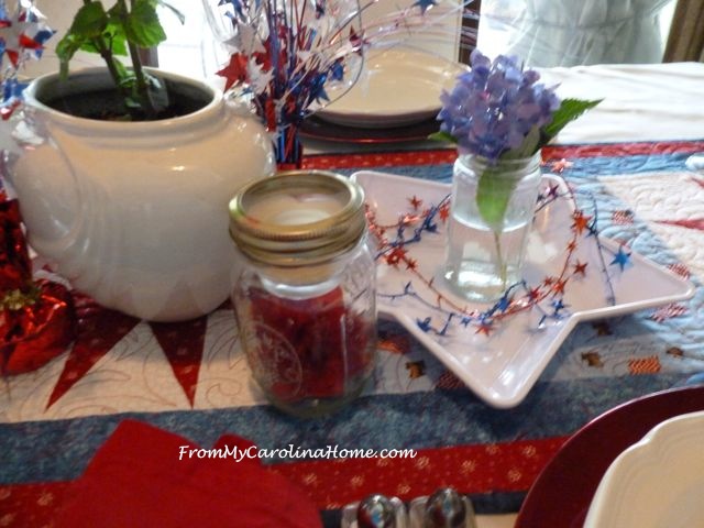 July Tablescape at From My Carolina Home