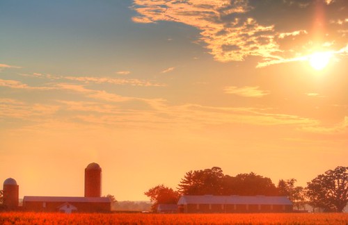sunset summer rural country barns oxford farms marquettecounty wisconsinbarn newagecrapphotography