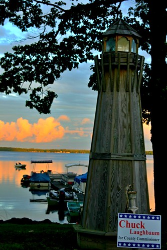 family sunset usa lake water beauty sunrise rainbow dock getaway michigan adventure safe magical lakefront familyvacation mackinawcity paradiselake carplake
