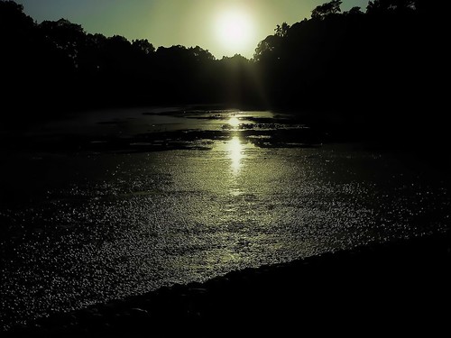 sunset lake water newjersey rahway miltonlake
